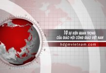 10 sự kiện quan trọng của Giáo Hội Công giáo Việt Nam năm 2019