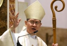 Đức Hồng y Tagle đến Roma nhận nhiệm vụ Tổng trưởng Bộ Truyền giáo