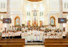 Sinh viên Công giáo Vinh mừng lễ thánh Anselmô quan thầy và bế giảng năm học 2019-2020