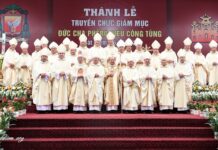 Thánh lễ truyền chức giám mục cho Đức cha tân cử Phêrô Kiều Công Tùng