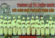 Thánh lễ truyền chức giám mục cho Đức cha tân cử Phêrô Lê Tấn Lợi – Giám mục phó Giáo phận Cần Thơ