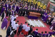 Thánh lễ an táng cố linh mục GB. Nguyễn Huy Hoàng