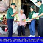 Sau cách ly dịch Covid-19: Đoàn CTXH Nghĩa Sinh tới Trà Ôn (Vĩnh Long) thăm giúp các em cô nhi và ghé Giồng Riềng (Kiên Giang) hỗ trợ đồng bào nghèo yếu vào ngày 30 và 31/5/2020