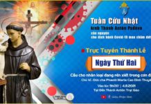 Ngày thứ hai Tuần cửu nhật kính thánh Antôn: Thánh lễ và Kinh nguyện trực tuyến