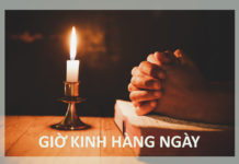 Giới thiệu chuyên mục: Giờ Kinh Hàng Ngày (theo Sách Kinh Giáo phận Vinh – ấn bản 2021)