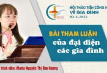 Bài tham luận của giáo dân về đề tài “Gia đình Công giáo: Thực trạng và mong ước”