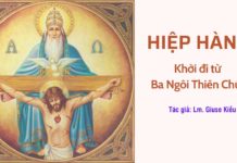 Hiệp hành: Khởi đi từ Ba Ngôi Thiên Chúa