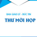 Ban Giáo Lý – Đức Tin: Thư mời họp