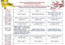 Trung tâm Hành hương Thánh Antôn Trại Gáo: Thông báo lịch phụng vụ dịp Tết Nguyên đán 2023