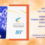 Diễn từ Đức Thánh Cha dành cho thành viên Phong trào Focolare