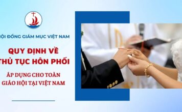 Quy định về thủ tục hôn phối áp dụng cho toàn Giáo Hội tại Việt Nam