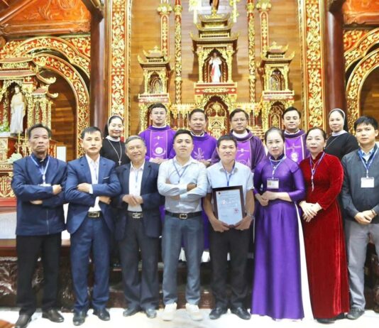 Thánh lễ gia nhập hội viên Caritas Giáo xứ Bột Đà