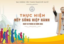 Đại Chủng viện Thánh Phanxicô Xaviê thực hiện nếp sống hiệp hành – Đối thoại trong Thánh Thần